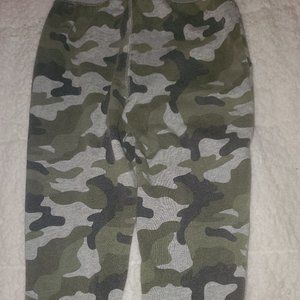 Camouflage sweatpants